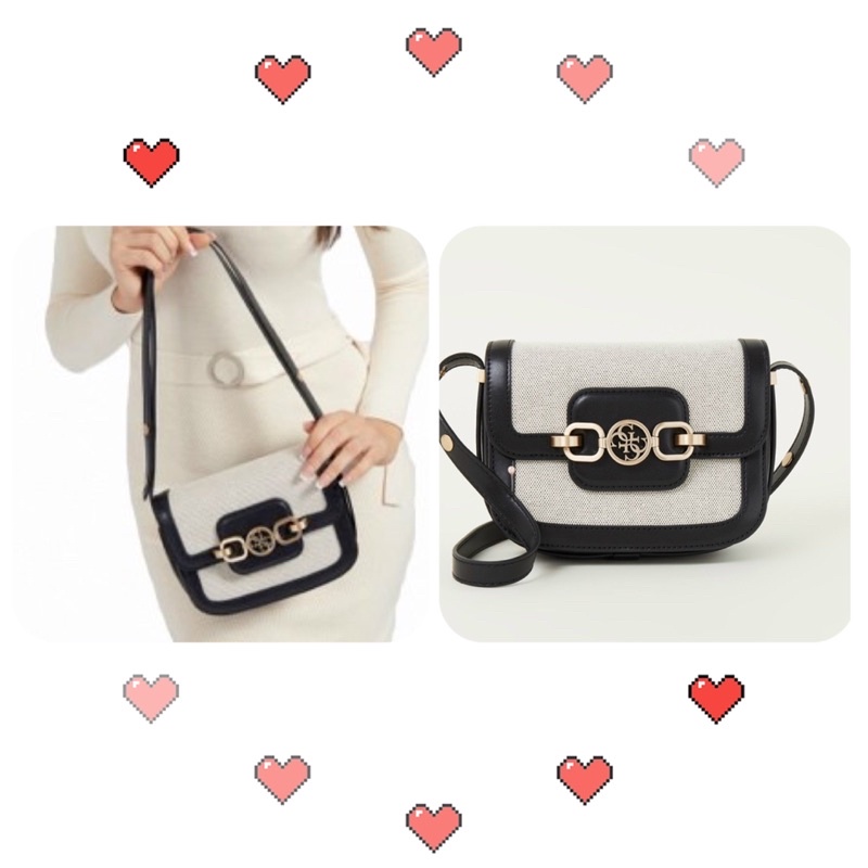 TNS-Túi đeo chéo 2 kiểu Guez hensely convertible crossbody bag-5 màu-ib chọn màu