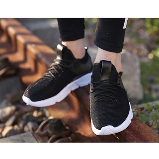Giày sneaker thời trang nam cao cấp-  MS5 - đen trắng