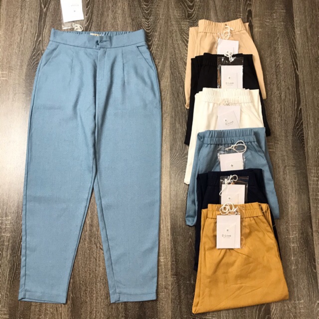 Ảnh thật_Quần baggy đũi linen hot hit hè 2020