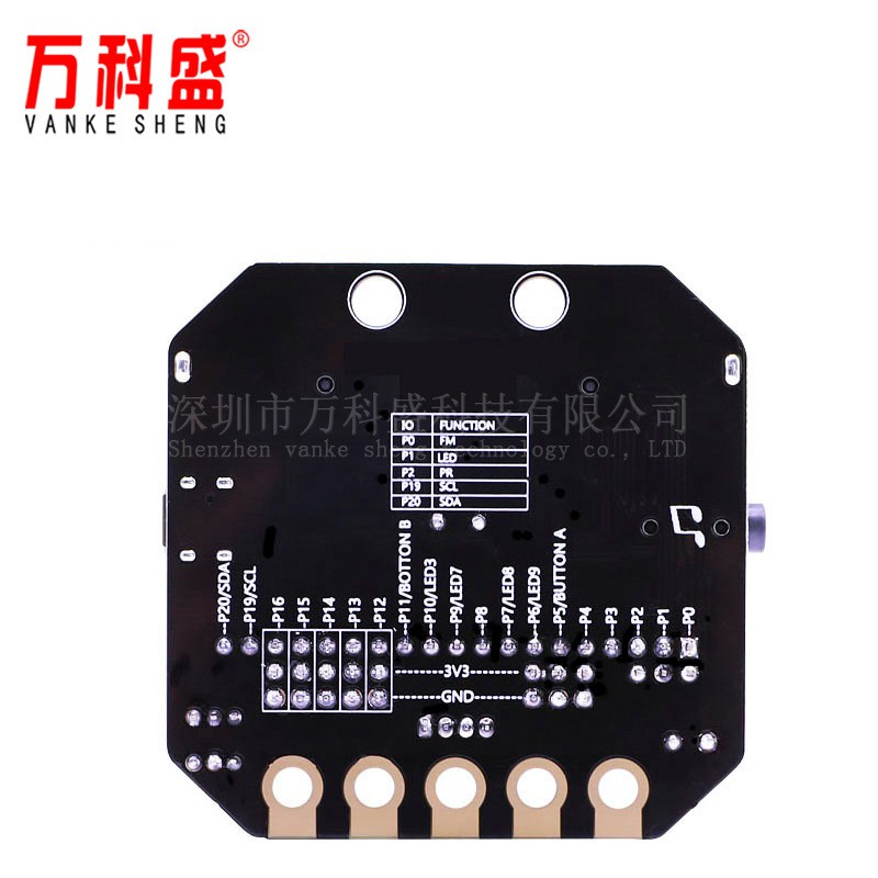 Sản phẩm mới nổi bật Bảng mở rộng GPIO Micro: bảng điều hợp ngang bit Bảng phát triển microbit Python