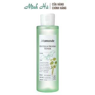 Nước hoa hồng Mamonde Centella Trouble chiết xuất rau má dành cho da nhờn mụn