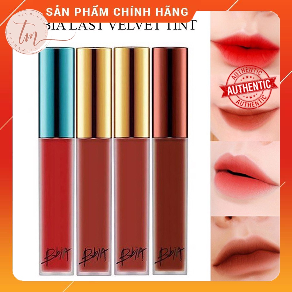 [Chính hãng] Son kem lì Bbia Last Velvet Lip Tint- ver 1 (BBIA 02 -BBIA 03 -BBIA 04)