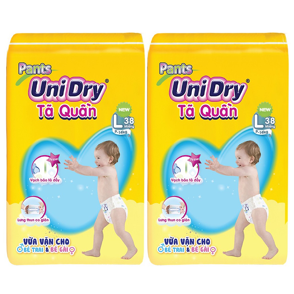 Tã quần UniDry M74/ L68/ XL62/ XXL56