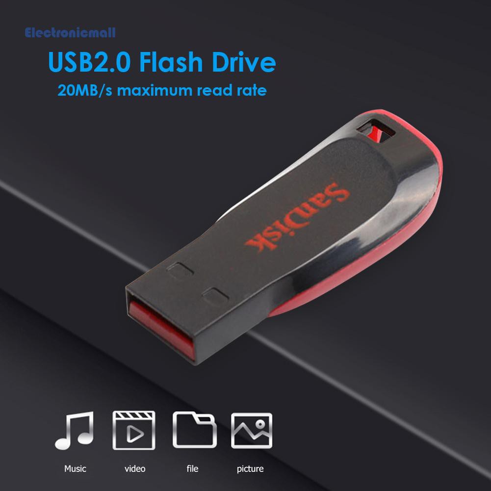 Ổ Đĩa Usb 2.0 Mini Mall01 Cho Pc Loa Xe Hơi / Tv