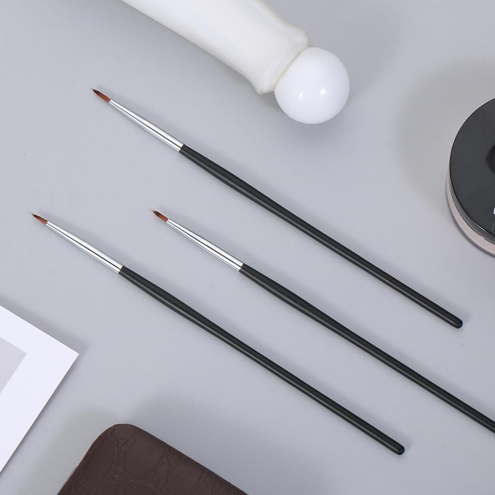 BORAG Cọ Đánh Kem Trang Điểm Mắt &amp; Lông Mày Màu Đen