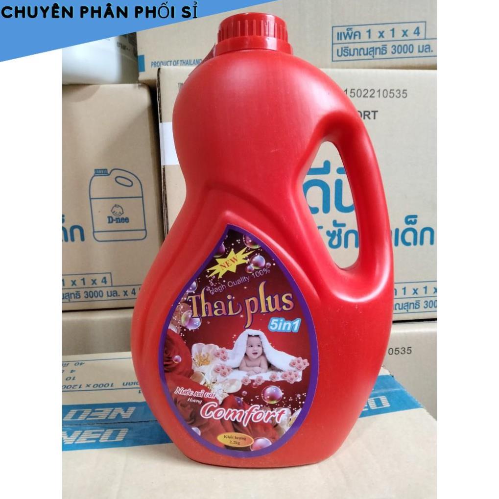 Nước Xả Vải Thái PLUS 2.2 Lít-Công Thức Hạt Siêu Lưu Hương
