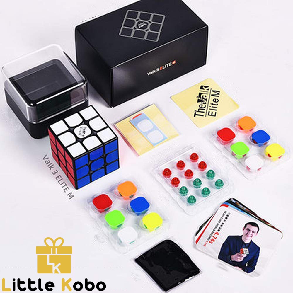 Rubik 3x3 QiYi Valk 3 Elite M Nam Châm Dòng Cao Cấp Flagship Rubik 3 Tầng