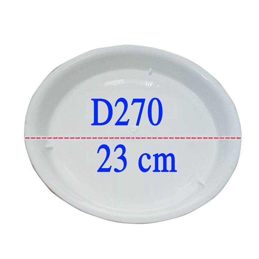 Đĩa lót chậu Đường kính 23cm