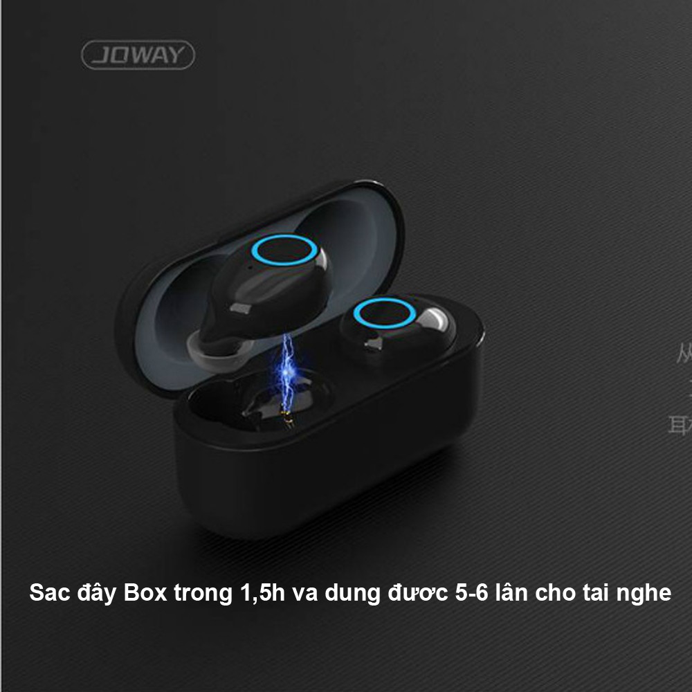 Tai Nghe JOWAY H101 TWS Bluetooth 5.0 Kiêm Sạc Dự Phòng - NK
