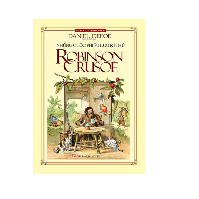 Sách Những cuộc phiêu lưu kì thú Robinson Crusoe (tái bản 2019)