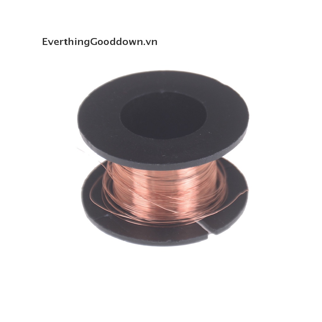 Cuộn Dây Đồng Tráng Men Mỏng 11M Đường Kính 0.1mm Dùng Làm Đồ Thủ Công
