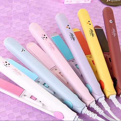 Máy Duỗi Tóc Mini Make Hình Thú