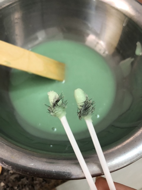 Sáp wax nóng hard beans 300g tẩy lông triệt lông hàng chính hãng tặng kèm que wax | BigBuy360 - bigbuy360.vn