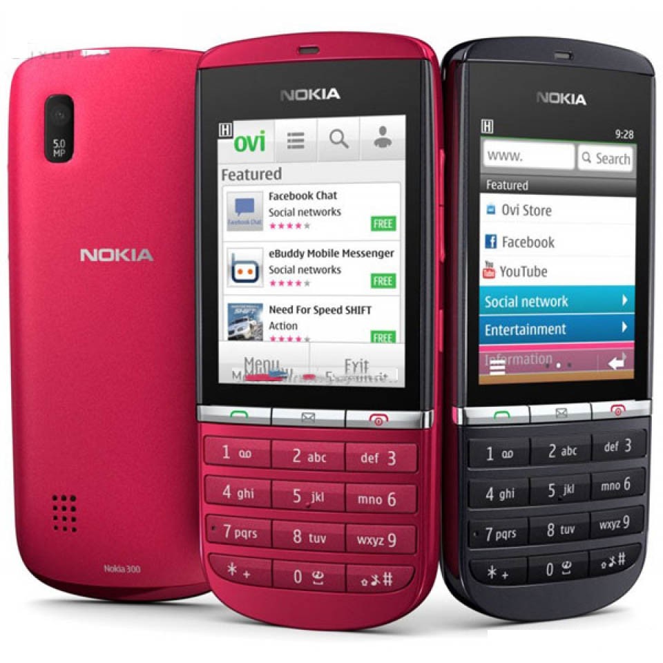 ĐIỆN THOẠI NOKIA ASHA 300 CHÍNH HÃNG
