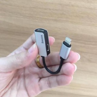 Jack chuyển baseus call37 l37 chia cổng lightning 1 ra 2 bm-03487