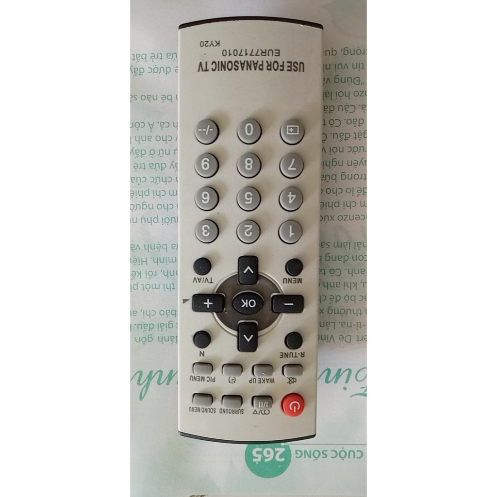 REMOTER ĐIỀU KHIỂN TIVI PANASONIC EUR7717010