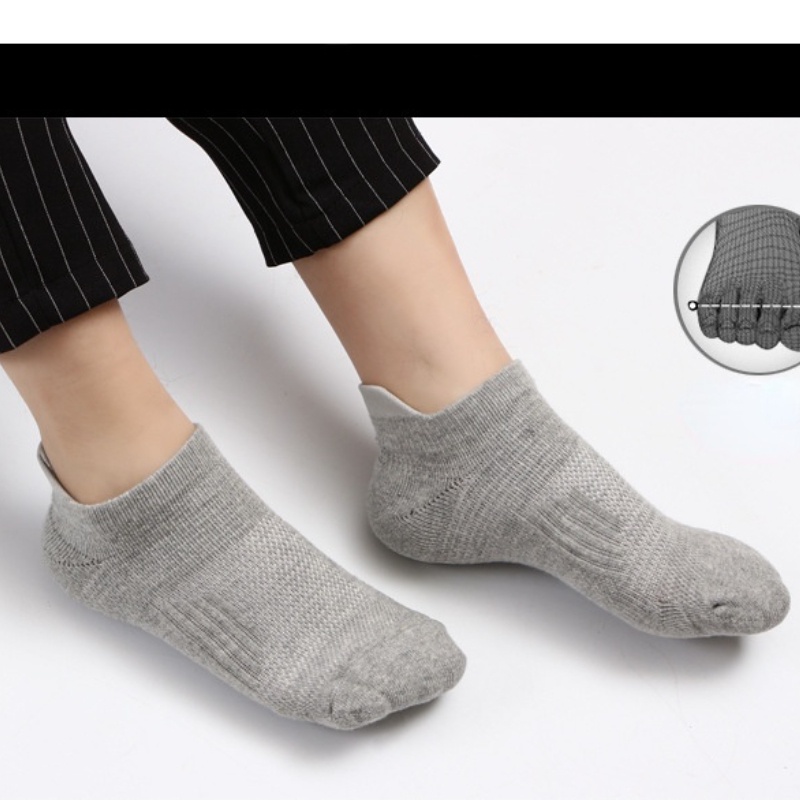 Vớ thể thao cotton cổ ngắn chuyên nghiệp cho nam