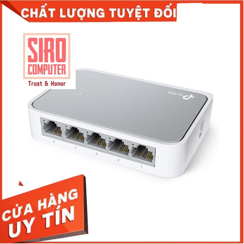 Hộp chia mạng Lan 5 / 8 cổng TP-Link - Switch 5 cổng 10/100Mbps - TL-SF1005D - Hàng Chính Hãng