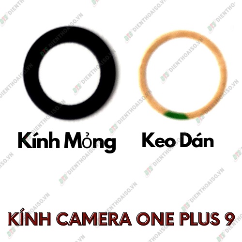 Kính camera oneplus 9 kèm keo dán