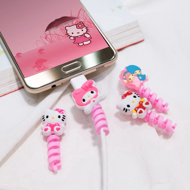 Hoạt Hình Dụng Cụ Bảo Vệ Đầu Dây Cáp Hình Thú Dễ Thương