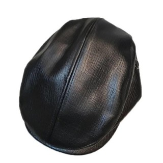 Mũ beret Da Nam trung niên, Nón nồi Da xịn cho Nam