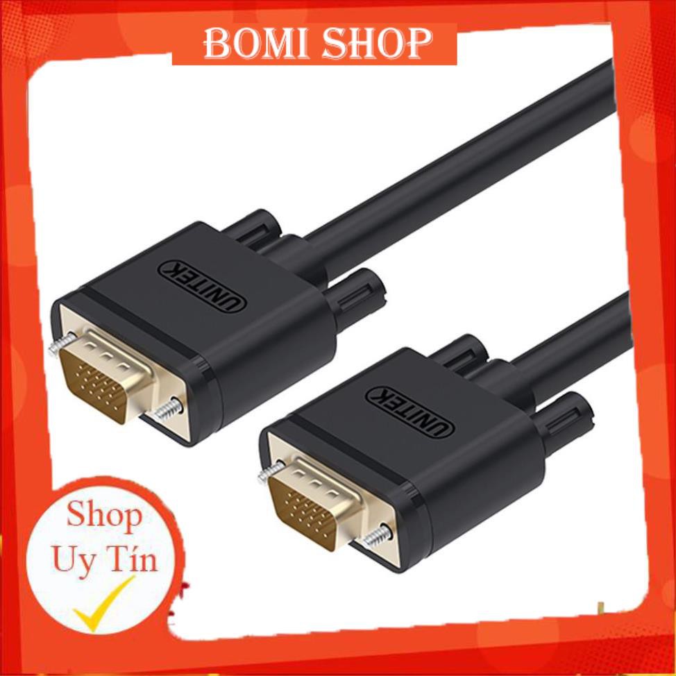 Hàng Chính Hãng_ Cáp VGA Unitek Dài 1.5M 3M 10M 15M - Cáp VGA Chuẩn HD CHÍNH HÃNG Unitek