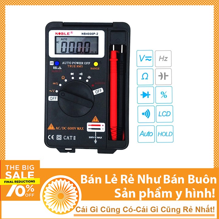 Đồng Hồ Vặn Năng NOBLE NB4000P-2