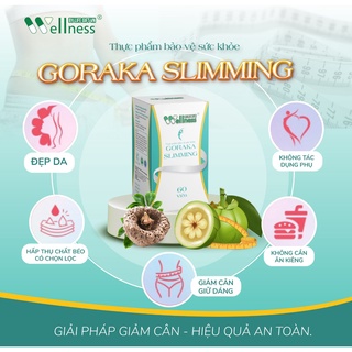 Thực phẩm hỗ trợ giảm cân Goraka Slimming