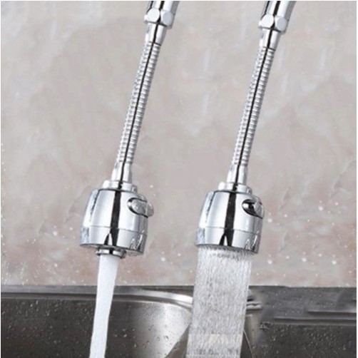 Đầu vòi rửa chén tăng áp inox cao cấp, Đầu Vòi Dài 18cm