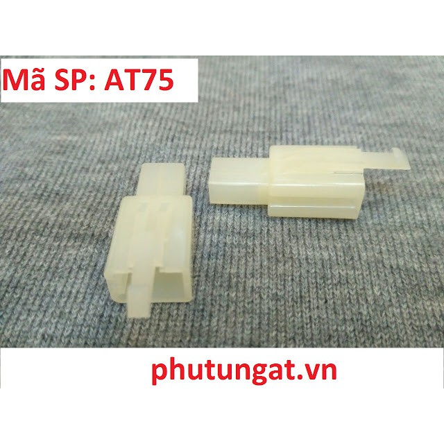 Nhựa Đầu Cái 2P 2.8 - AT75 ( 1 bịch / 10 Cái)