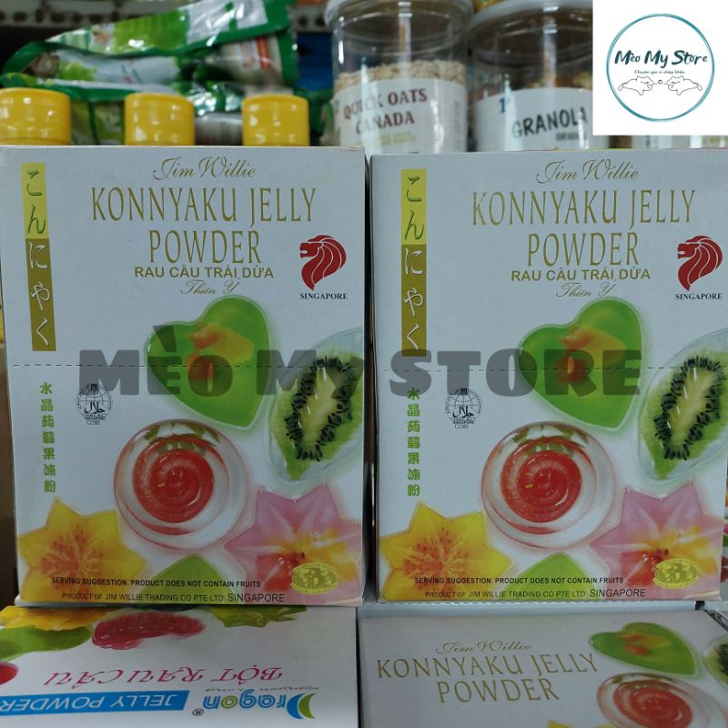 Bột Rau Câu Trái Dừa Thiên Ý  Loại 1 hộp 12gói