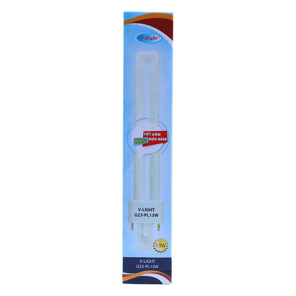Bóng đèn vlight 13w/15w, Bóng đèn bàn 4 chân V_light 15W