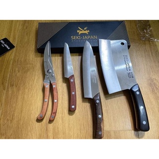 Bộ dao, kéo Seki Nhật (Set 4 món)