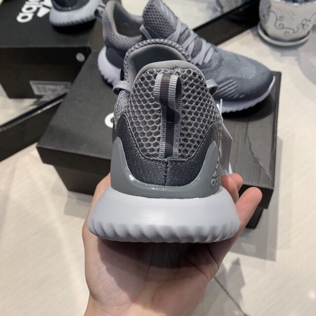 [Ảnh thật] Giày Adidas Alphabounce màu xám bản đẹp