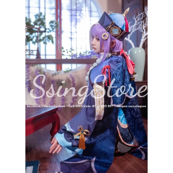 SSINGSTORE Set COSPLAY hóa trang thành nhân vật QiQi  trong game Genshin Impact