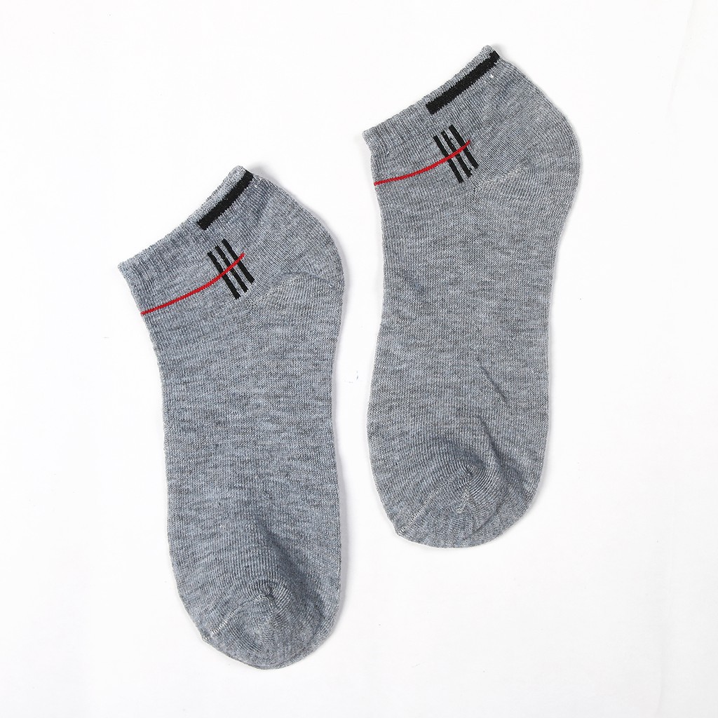 Vớ nam cổ ngắn COMBO 5 đôi tất nam vải cotton tổng hợp cao cấp