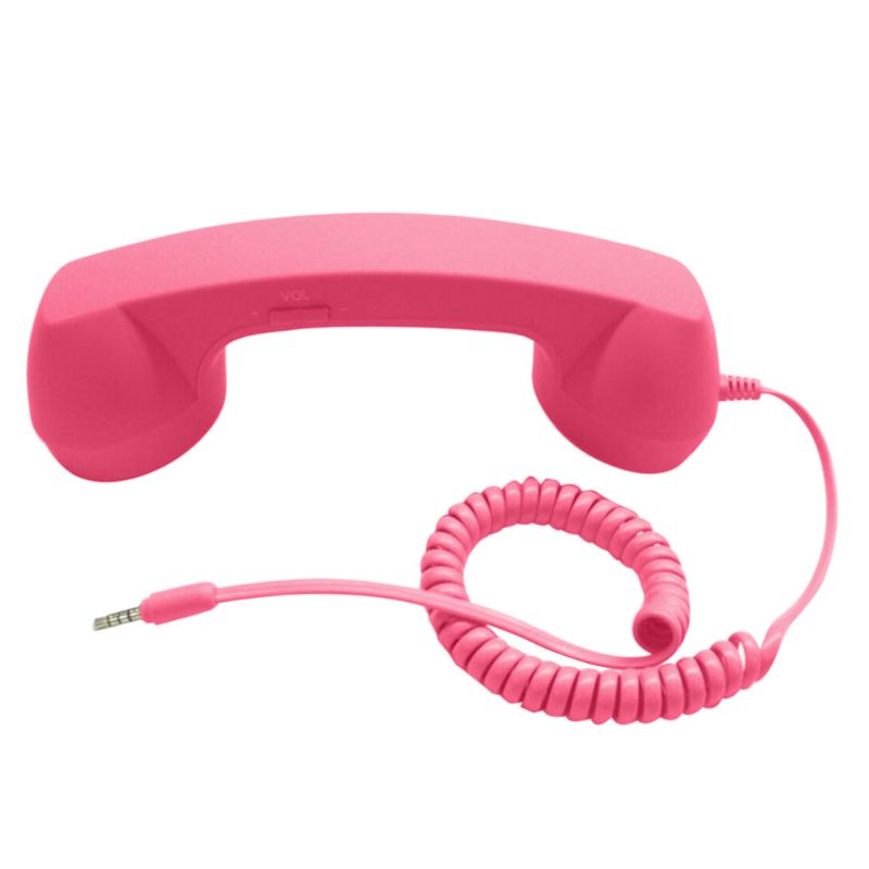 Tai nghe điện thoại cầm tay chống bức xạ phong cách retro thông dụng có thể điều chỉnh cuộc gọi
