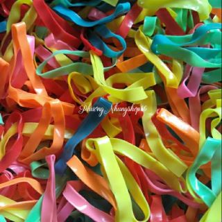 100g dây chun buộc tóc nhiều màu cho bé (loại siêu dai)