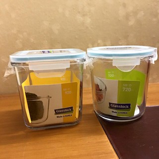 Bộ 2 Hộp Thủy Tinh Glasslock GL44 (720 + 920 ml)