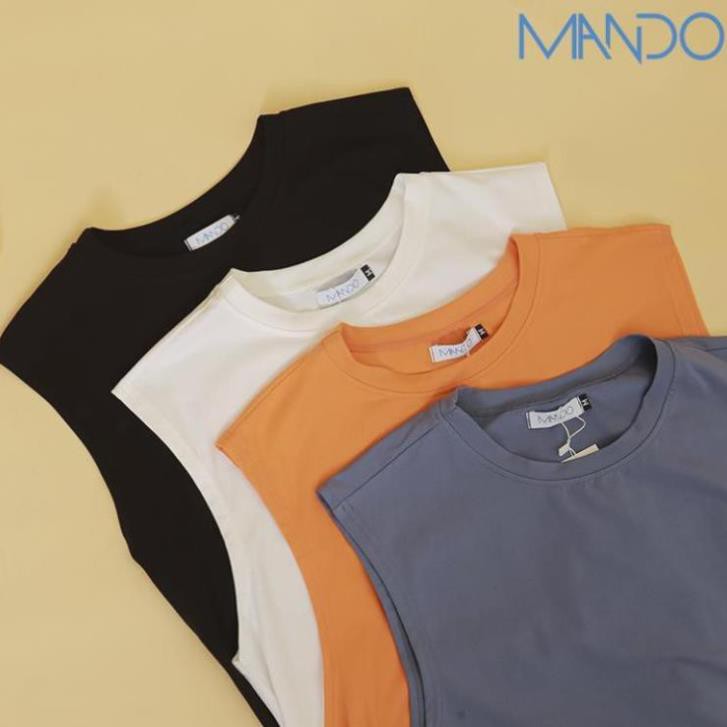 [THUN COTTON] Áo Tanktop Nam Nữ Phối Cùng Quần Jean, Kaki Siêu Thoáng Mát Thấm Hút Mồ Hôi Thời Trang MANDO- PDN9  ྇ ་ ..