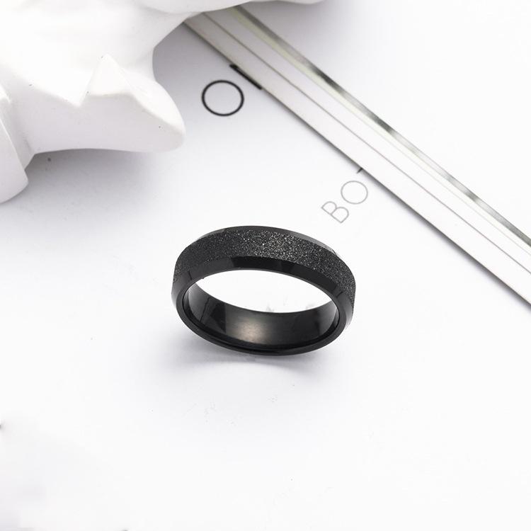 Nhẫn Nam Màu Bạc Đen Xích Ren Ring Đẹp Cao Cấp - Nhẫn Chất liệu Titan Không Gỉ - Ren Ring - CamCamVintage