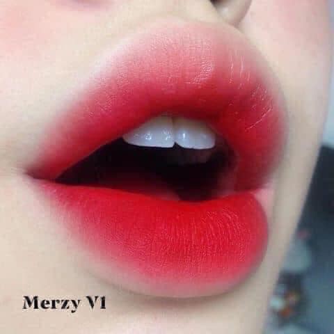 Son Kem Merzy V1 siêu lì Đỏ Hồng