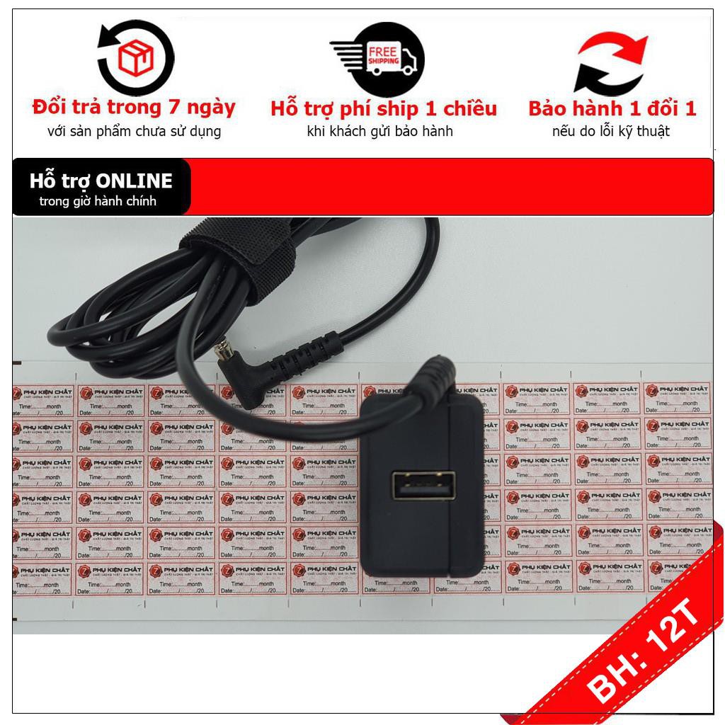 [BH12TH] Sạc Laptop SONY SVT11 SVF13N SVF11N Chân sạc Nam Châm 19.5V-2.0A Đầu USB 5.0V 1.0A 45W-Có Video ZIN