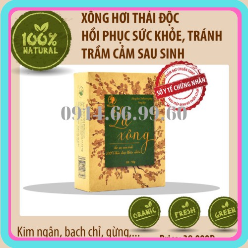 Lá Xông Thảo Dược Toàn Thân Hỗ Trợ Giảm Cân Sau Sinh Wonmom