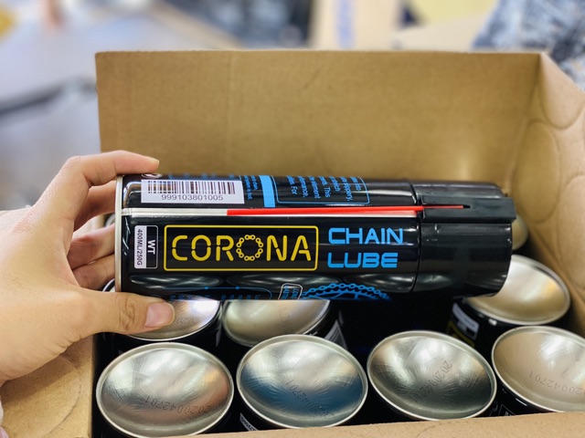 Xịt rửa sên và bôi trơn sên Corona