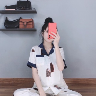 BỘ ĐỒ LỤA MẶC NHÀ
