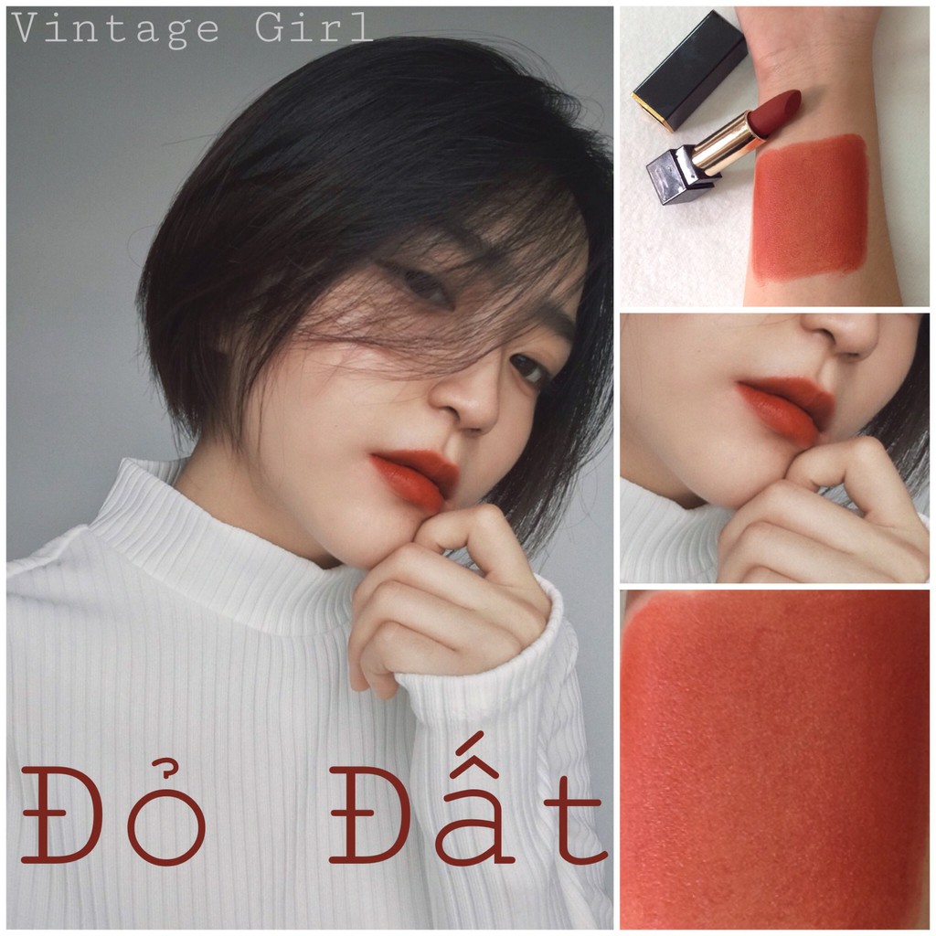 Màu đỏ đất Vintage Girl sale 50%