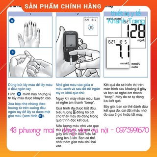 (Giá sỉ) MÁY ĐO ĐƯỜNG HUYẾT ACCU-CHEK ACTIVE