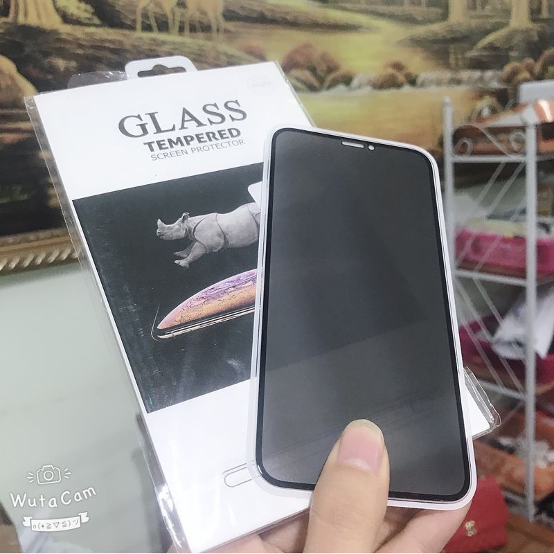 🌟CHÍNH HÃNG🌟Siêu kính cường lực tê giác chống nhìn trộm cho các mã iphone từ 6 đến 12 {BẢO HÀNH ĐỔI MỚI}