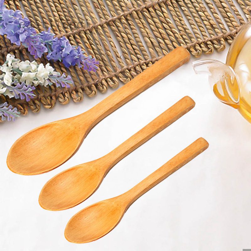 Muỗng gỗ mini tự nhiên dành cho nhà bếp